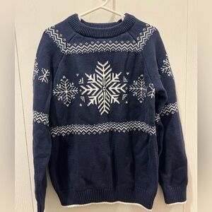 Gymboree size 7 snowflake sweater